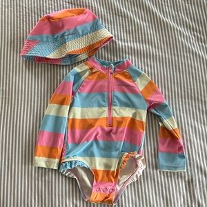 Long Sleeve One Piece Rash Guard